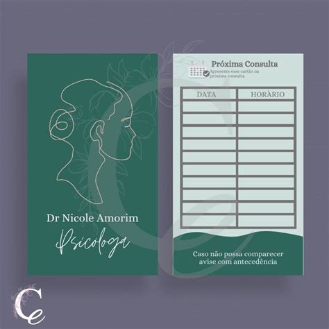 Cartão Agendamento personalizado | Elo7 Produtos Especiais