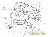 The Little Mermaid Coloring Pages Halle Bailey sketch template
