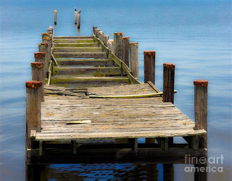 Old Boat Dock Photograph by Mark Winfrey - Fine Art America