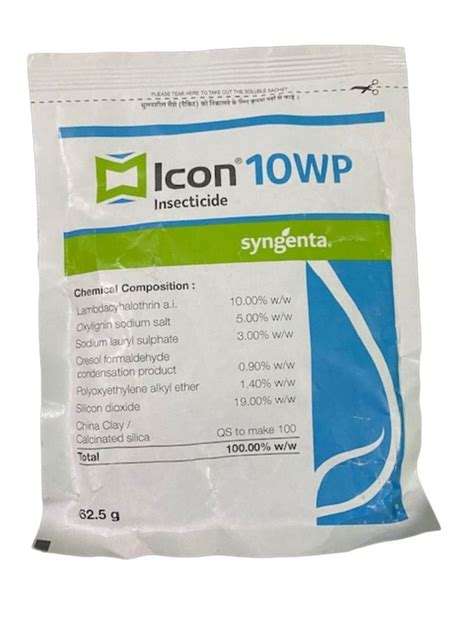 Icon 10WP Syngenta Insecticides, Packet, 62.5g at Rs 220/packet in Sonipat