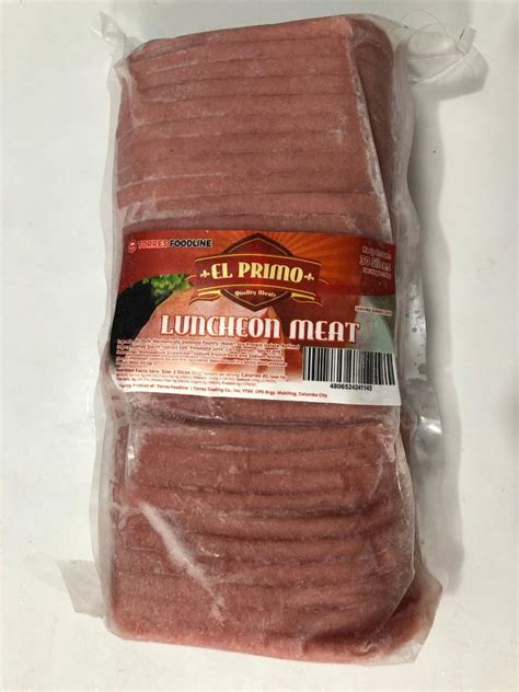 El Primo Luncheon Meat 930g(30 Slices), Food & Drinks, Packaged ...