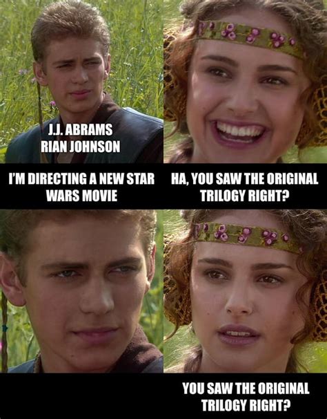 The Last Three Star Wars Films : r/memes