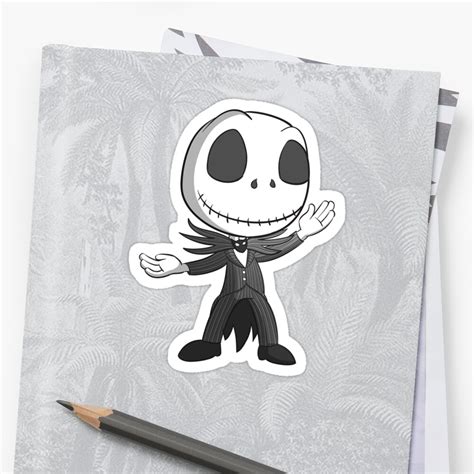 "Jack the Pumpkin King" Sticker by squishyb | Redbubble