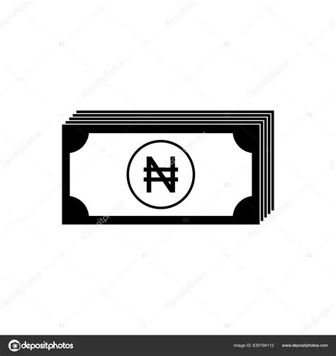 Nigeria Currency Symbol Nigerian Naira Icon Ngn Sign Vector ...