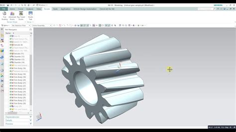 Helical gear design in solidworks - klomaniac