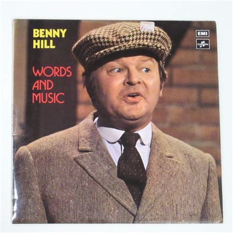 Benny Hill Vinyl Words and Music 1971 LP Record of Skits and - Etsy