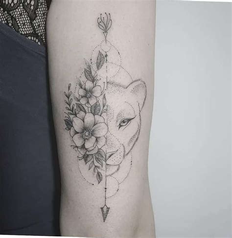 91 Best Lioness Tattoos | Lioness tattoo, Tattoos, Geometric tattoo