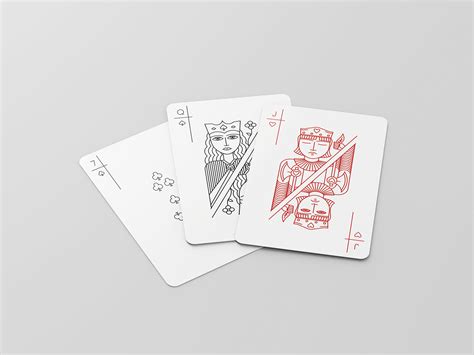 Minimalist Playing Cards :: Behance