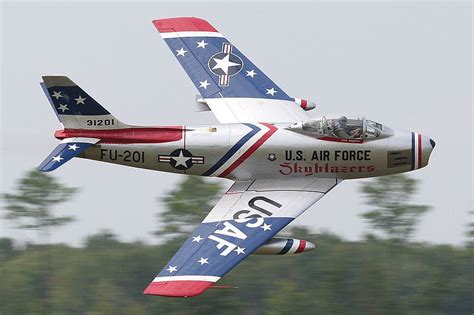 North American F-86 Sabre, korean war, united states air force, f86 sabre, jet fighter, HD ...