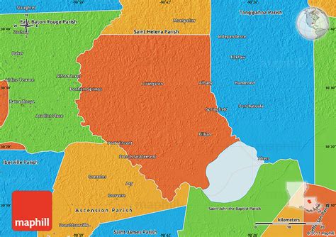 Livingston Parish Council District Map - Printable Maps Online