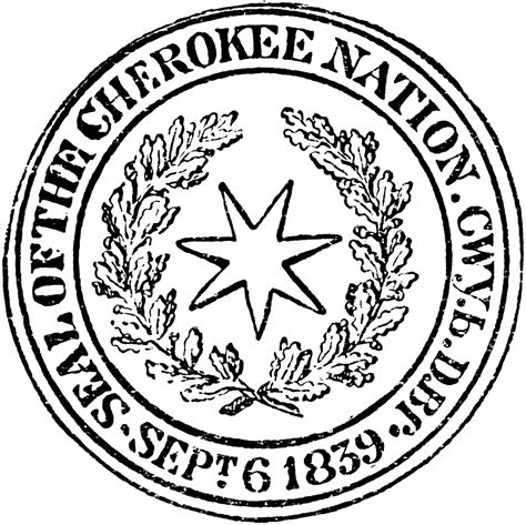 Cherokee Seal | ClipArt ETC