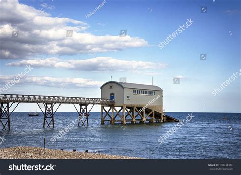 Selsey Bill Lighthouse Station West Sussex Stock Photo 130934384 ...