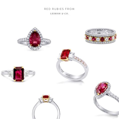 ruby engagement rings