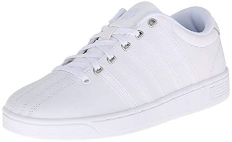 K-Swiss - K-Swiss Women's Court Pro II CMF Athletic Shoe, White/Silver, 5 M US - Walmart.com ...