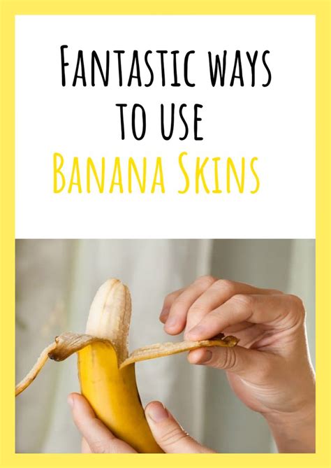 6 great uses of banana skins | Banana skin, Banana, Natural sleeping pills