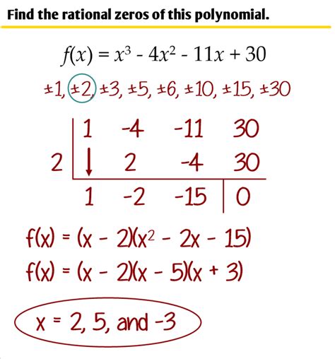 30++ Rational Root Theorem Worksheet – Worksheets Decoomo