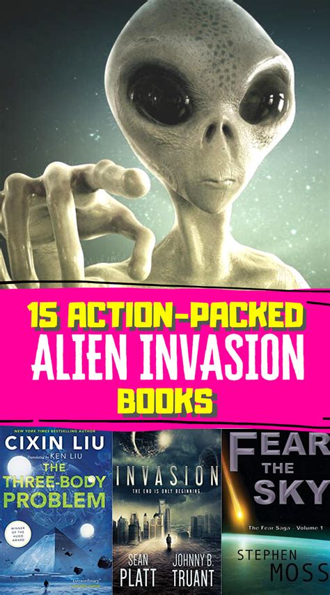 15 Best Books About ALIENS Sci-Fi Fans Will Love! (Alien Invasion Books) | Sci fi books, Best ...