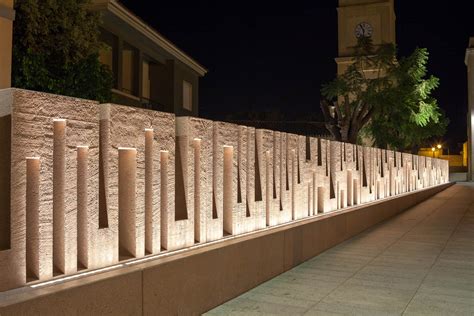 San Giorgio square, Quartucciu, Italy - Engineer: Massimiliano Onidi - Lighting products ...