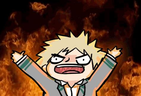 Katsuki Bakugo rage Art Print by Freezah | My hero academia episodes, Anime, Boku no hero ...