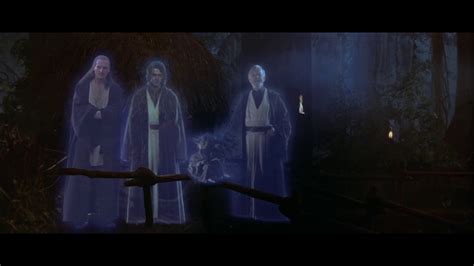 STAR WARS Return of the Jedi- Qui-Gon Jinn Force Ghost Edit - YouTube