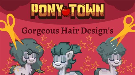 5 Gorgeous Hair Design || Pony town || - YouTube