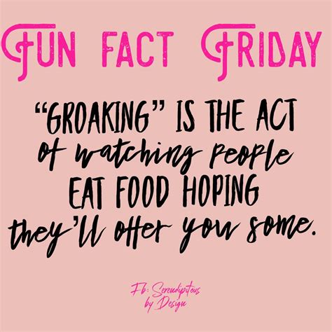 Fun fact Friday #awkward #didyouknow #groaking #eat #foodie #sharingiscaring # ...