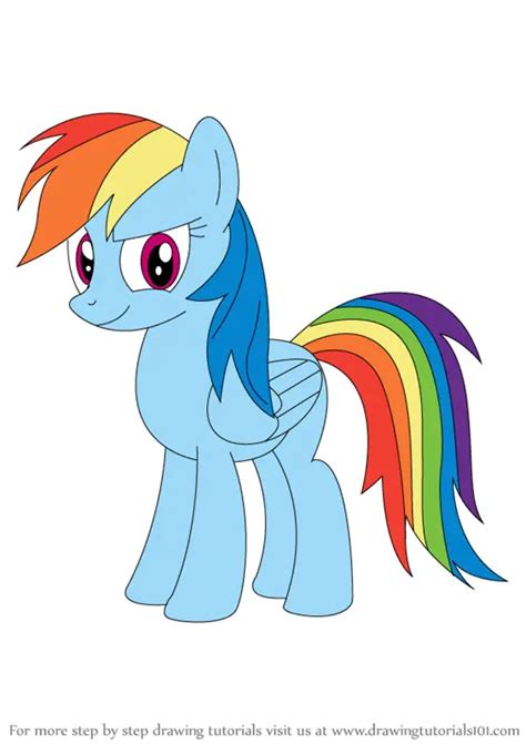 Learn How to Draw Rainbow Dash from My Little Pony: Friendship Is Magic ...