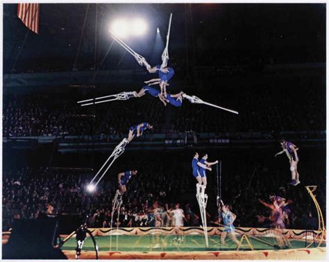 Moscow circus acrobats | International Center of Photography