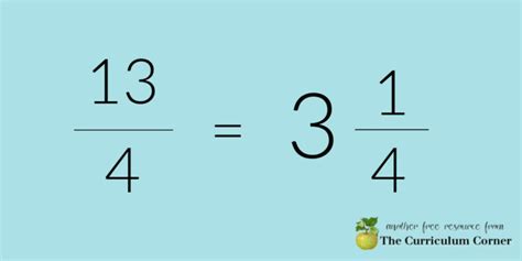 Improper Fractions Scoot - The Curriculum Corner 4-5-6