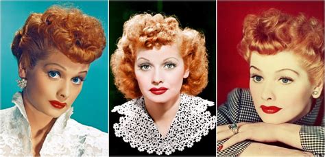 20 Vintage Portraits of Beautiful Lucille Ball With Red Hair ~ Vintage Everyday