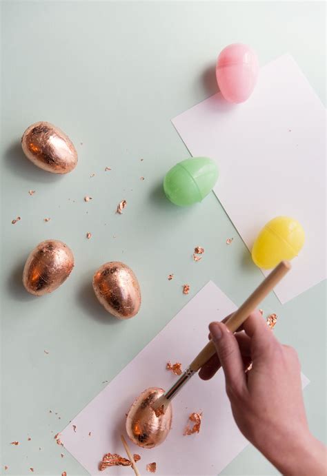 DIY Golden Easter Eggs - Say Yes