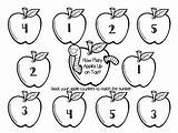 10 Apples Up On Top Coloring Page Pages sketch template