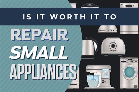 Is It Worth It to Repair Small Appliances? | ECM Air Conditioning