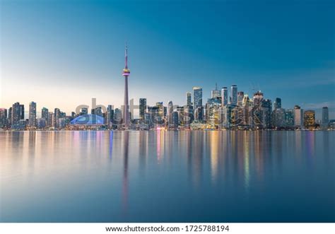 Toronto City Skyline Ontario Canada Stock Photo (Edit Now) 1725788194