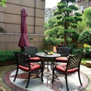 JDM 7pc Cast Aluminum luxury outdoor furniture wrought iron patio furniture - JDM supply: Garden ...
