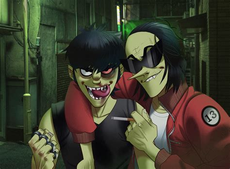 Murdoc y Ace | Artistas, Arte de gorillaz, Gorillaz canciones