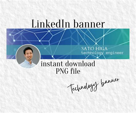 Linkedin Banner Technology for Your Professional Look on Linkedin Profile, IT Linkedin ...