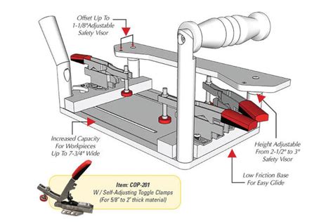 Professional Coping Sled - Infinity Tools