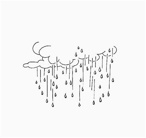 Raining g clouds drawing art | Cloud drawing, Rain tattoo, Storm tattoo