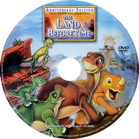 The Land Before Time DVD | The Land Before Time (1988) | Dvd label, Dvd, Picture video