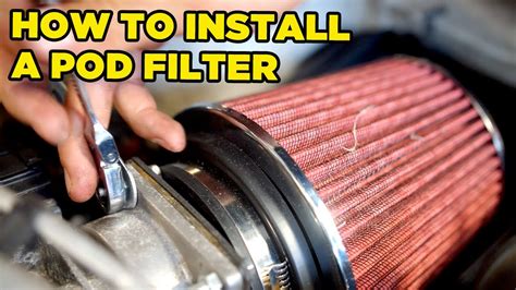 How To Install a POD Filter - YouTube