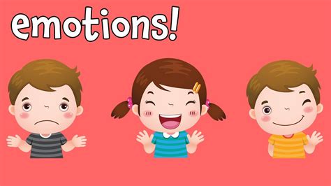 Emotions! Learning Names of Different Feelings for Kids - YouTube