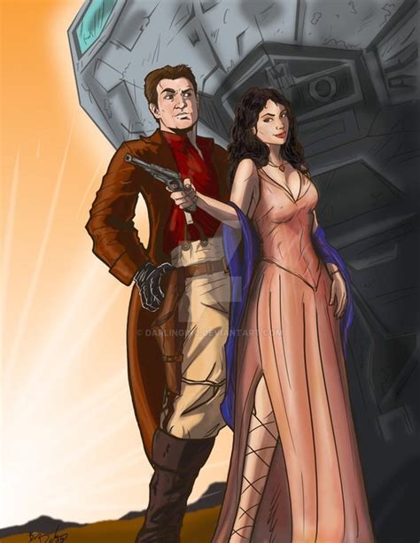 Firefly: Inara and Mal Print