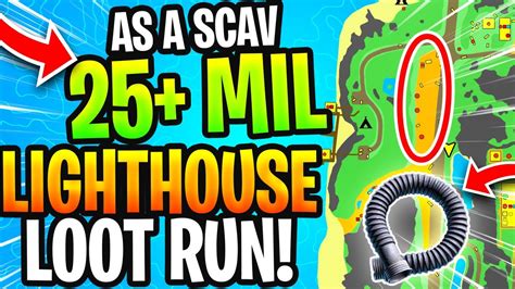 LIGHTHOUSE LOOT RUN MADE ME 25 MILLION AS SCAV ONLY! ESCAPE FROM TARKOV ...