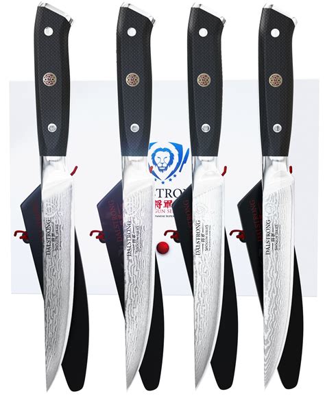 Dalstrong Steak Knives Set - Shogun Series - Japanese VG10 - Boxed - Sheaths | eBay