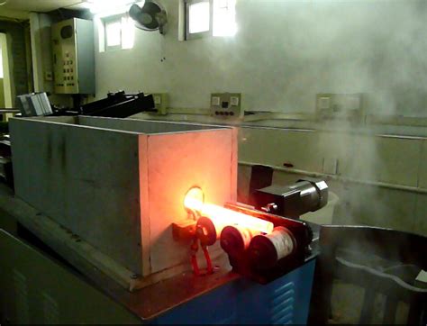 commercial 100KW Induction Heat treatment equipment for Steel Bar Heating