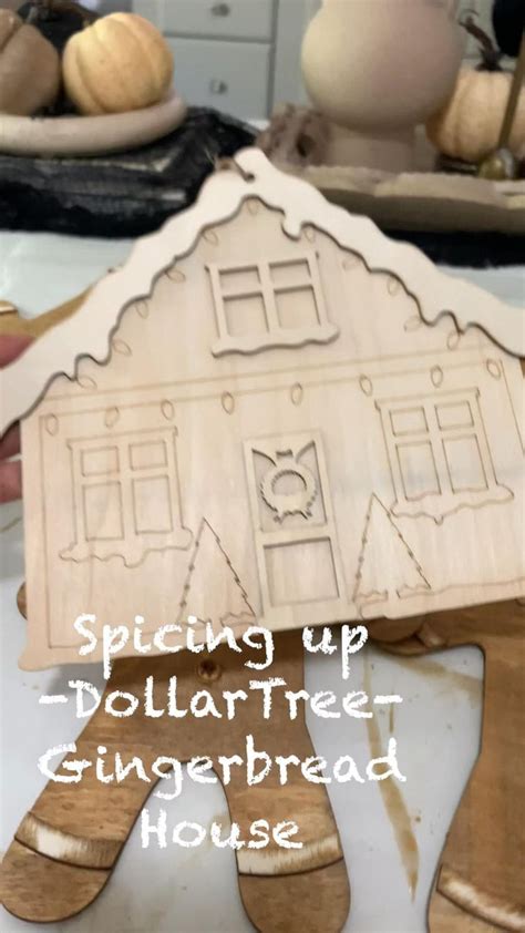 Dollar Tree Gingerbread House DIY | Christmas crafts, Christmas decor ...