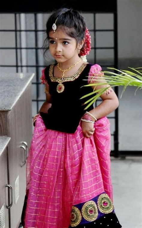 beautiful and traditional look for kids.....! this is a cute and ...