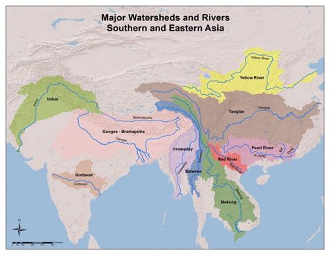 Xi River Map