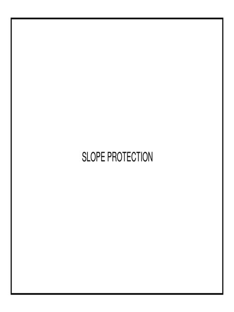 10 Slope Protection | PDF